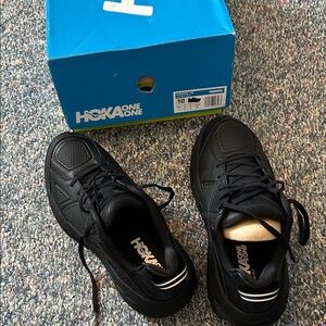 Hoka One One Men's Black Athletic Shoes